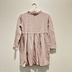 Hanna Anderson Striped Girl Dress US 8 / 130cm